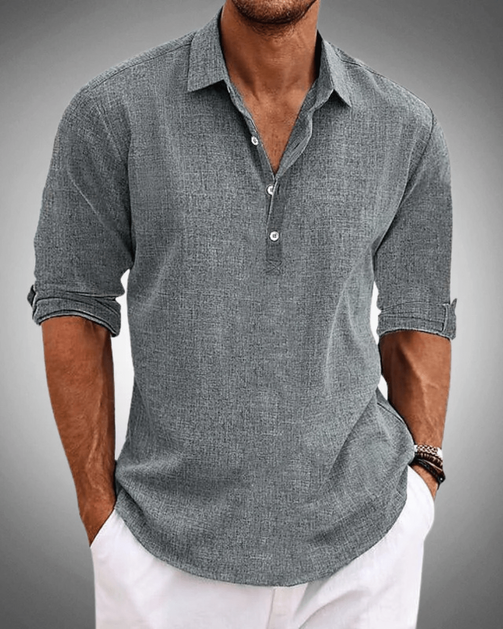 Camicia di cotone senza tempo