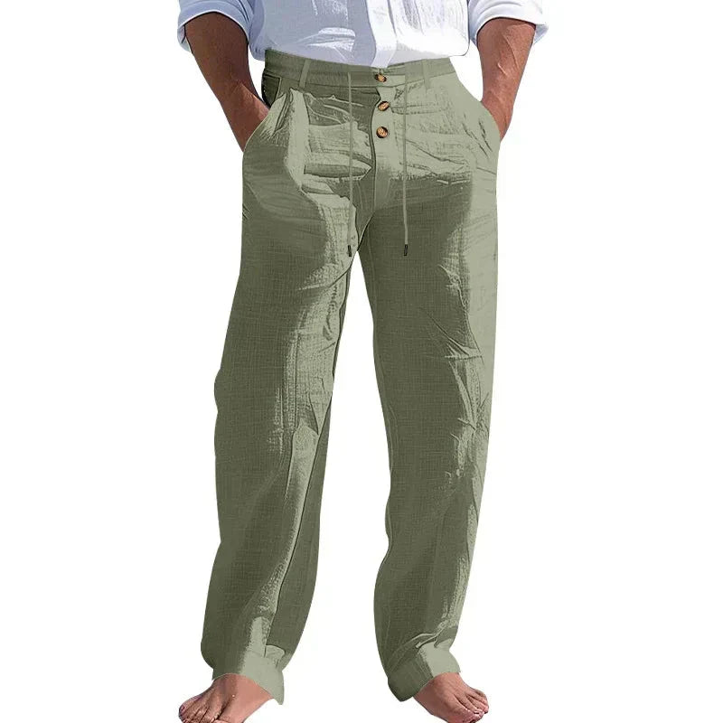 Pantaloni leggeri in lino
