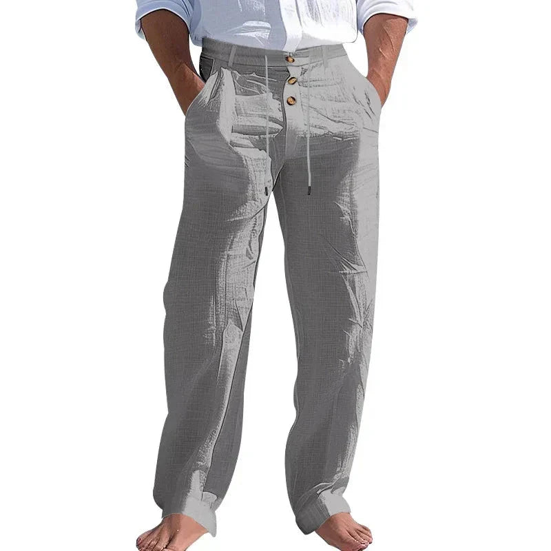Pantaloni leggeri in lino