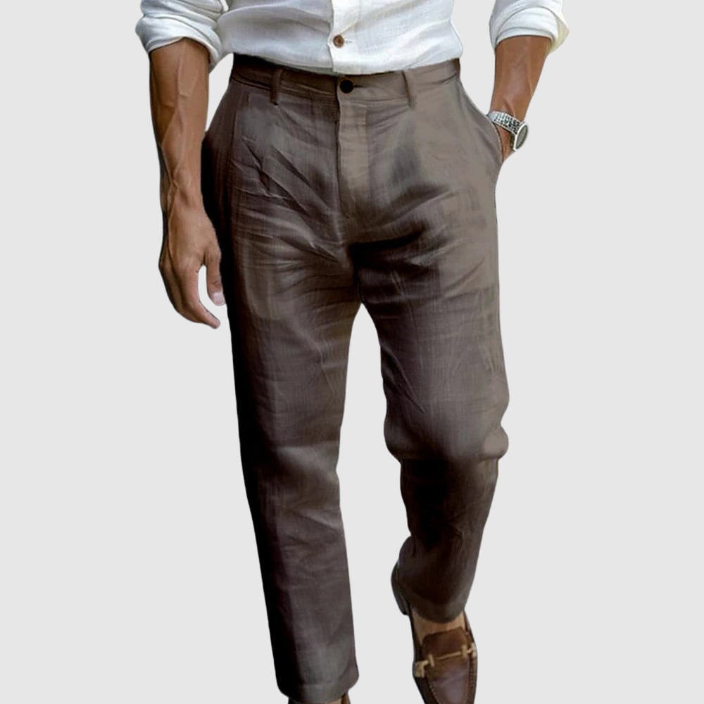 Pantaloni eleganti in lino Sylt