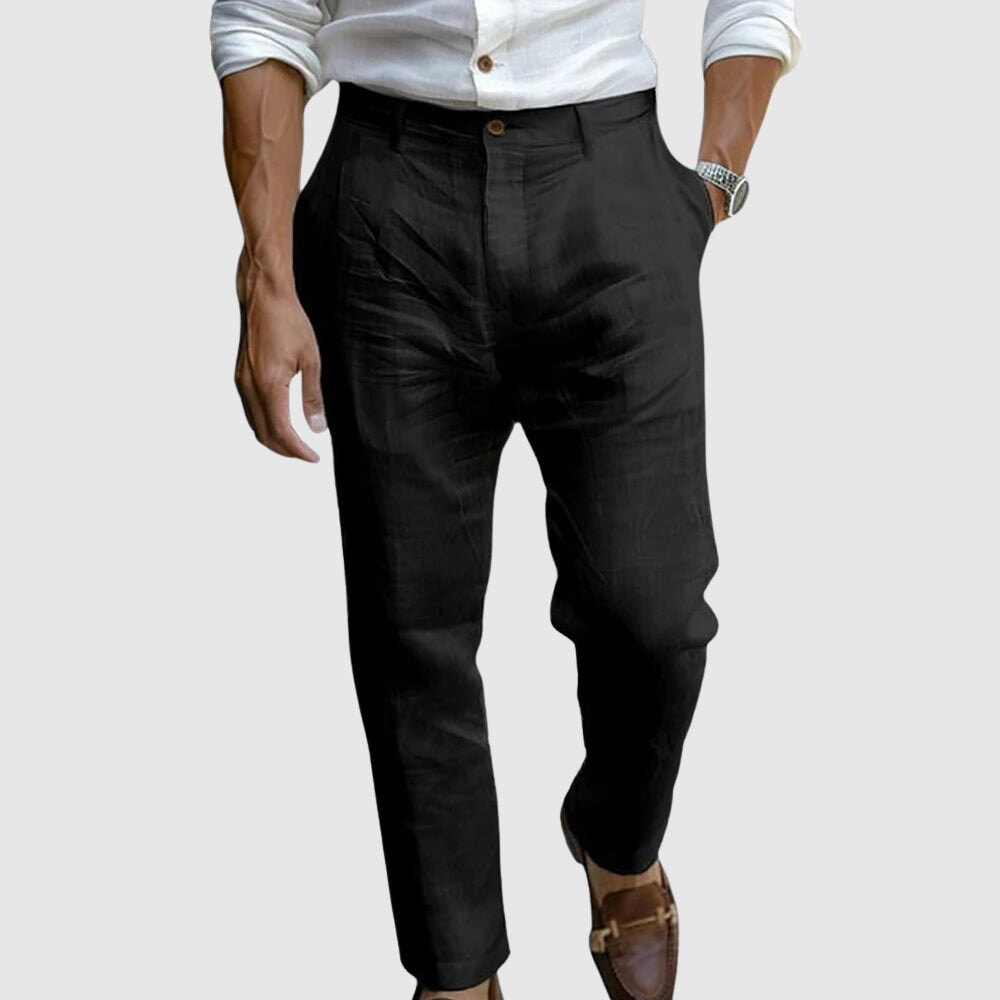 Pantaloni eleganti in lino Sylt