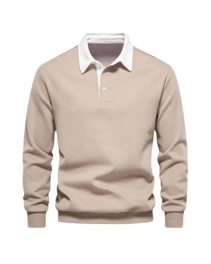 Pullover in maglia stile polo