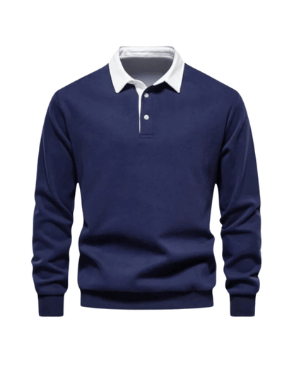Pullover in maglia stile polo