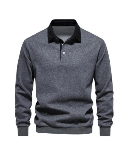 Pullover in maglia stile polo
