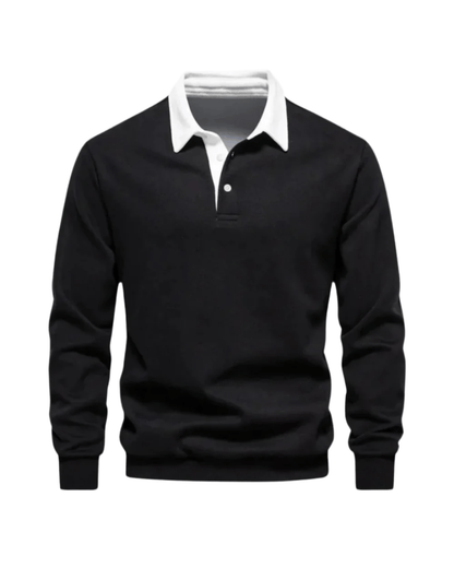Pullover in maglia stile polo