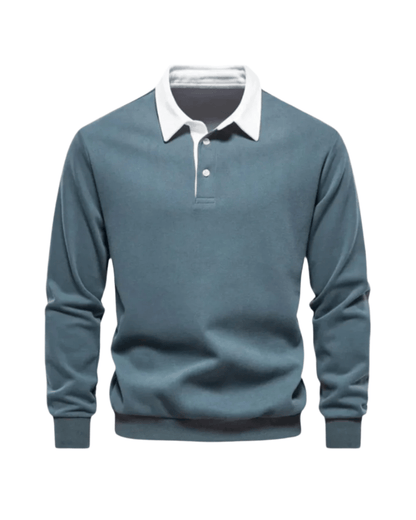 Pullover in maglia stile polo