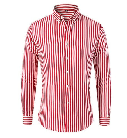 Camicia a righe raffinata