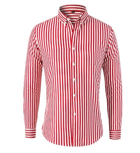 Camicia a righe raffinata