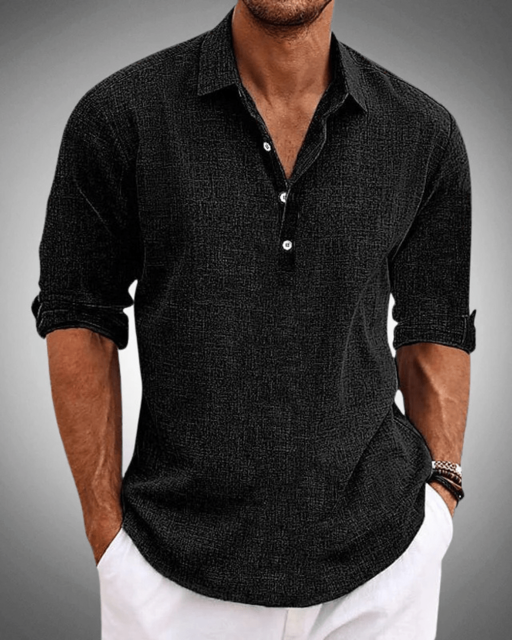 Camicia di cotone senza tempo