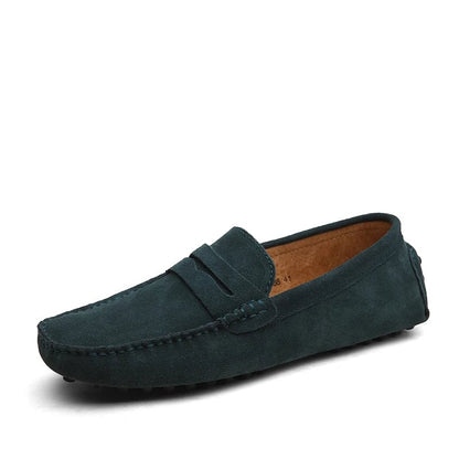 Slip-on casual in camoscio