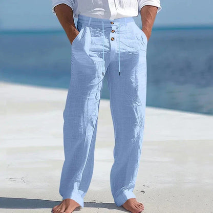 Pantaloni leggeri in lino