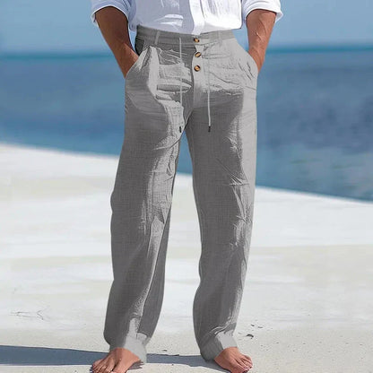 Pantaloni leggeri in lino