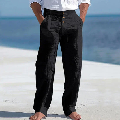 Pantaloni leggeri in lino