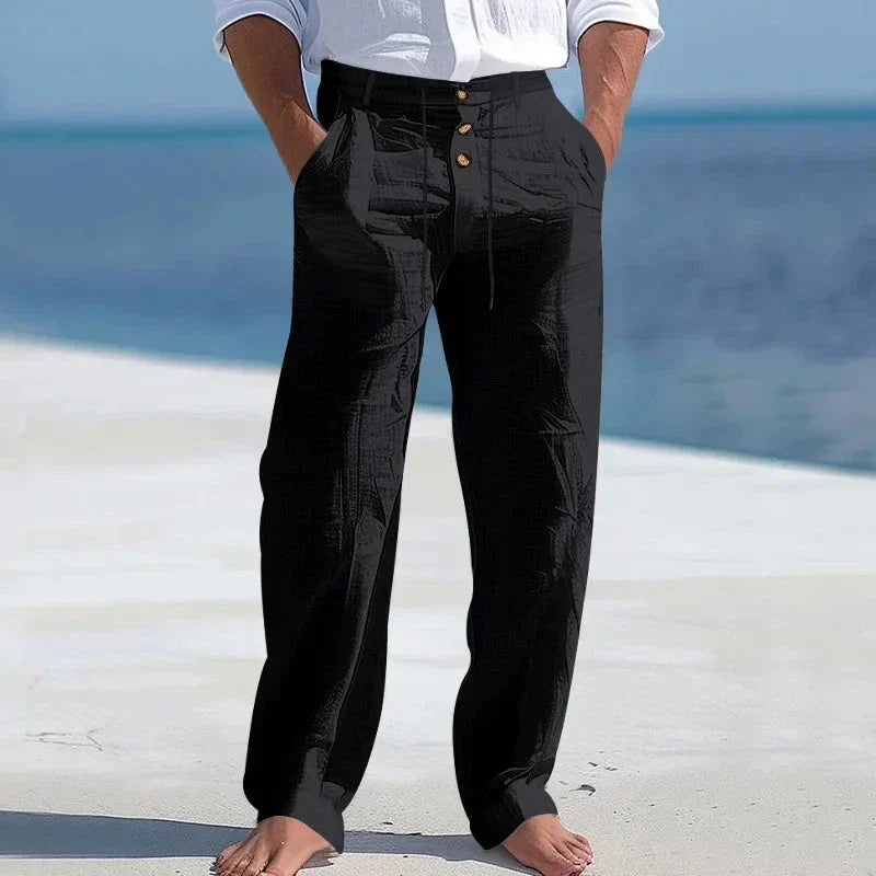Pantaloni leggeri in lino