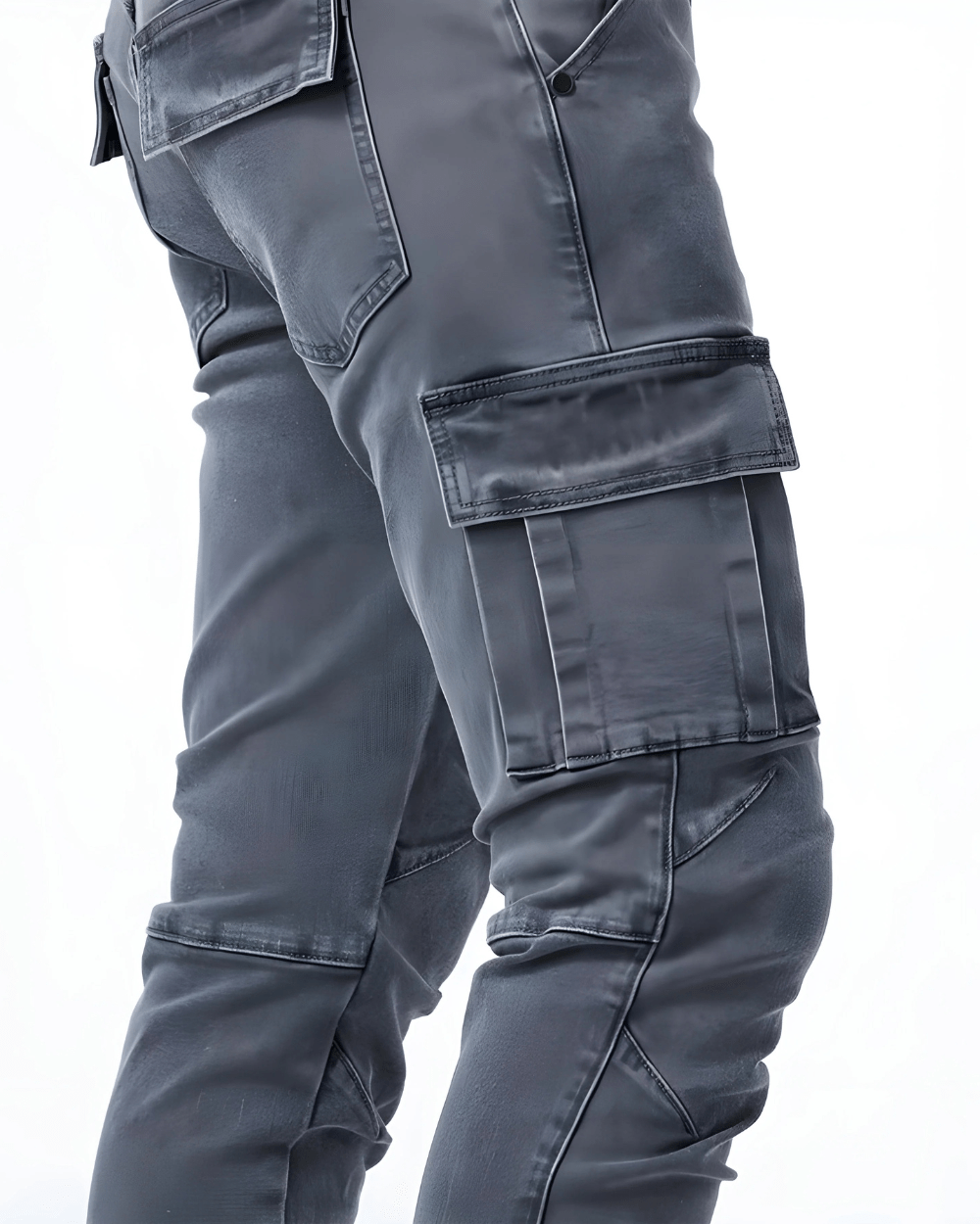 Pantaloni cargo elasticizzati