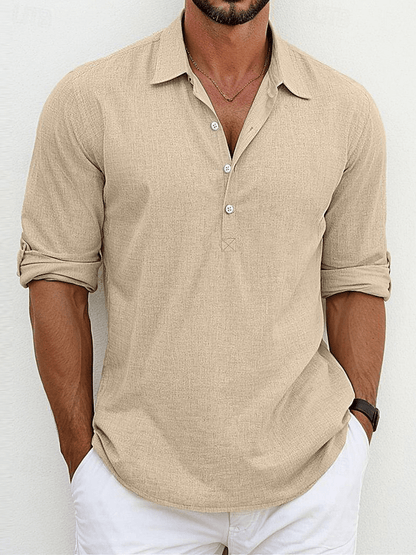 Camicia di lino raffinata