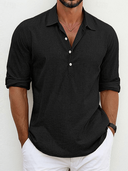 Camicia di lino raffinata