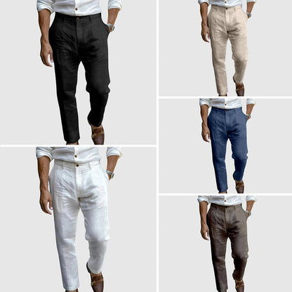Pantaloni eleganti in lino Sylt