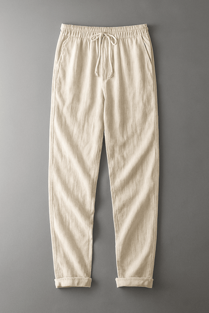 Pantaloni eleganti in lino